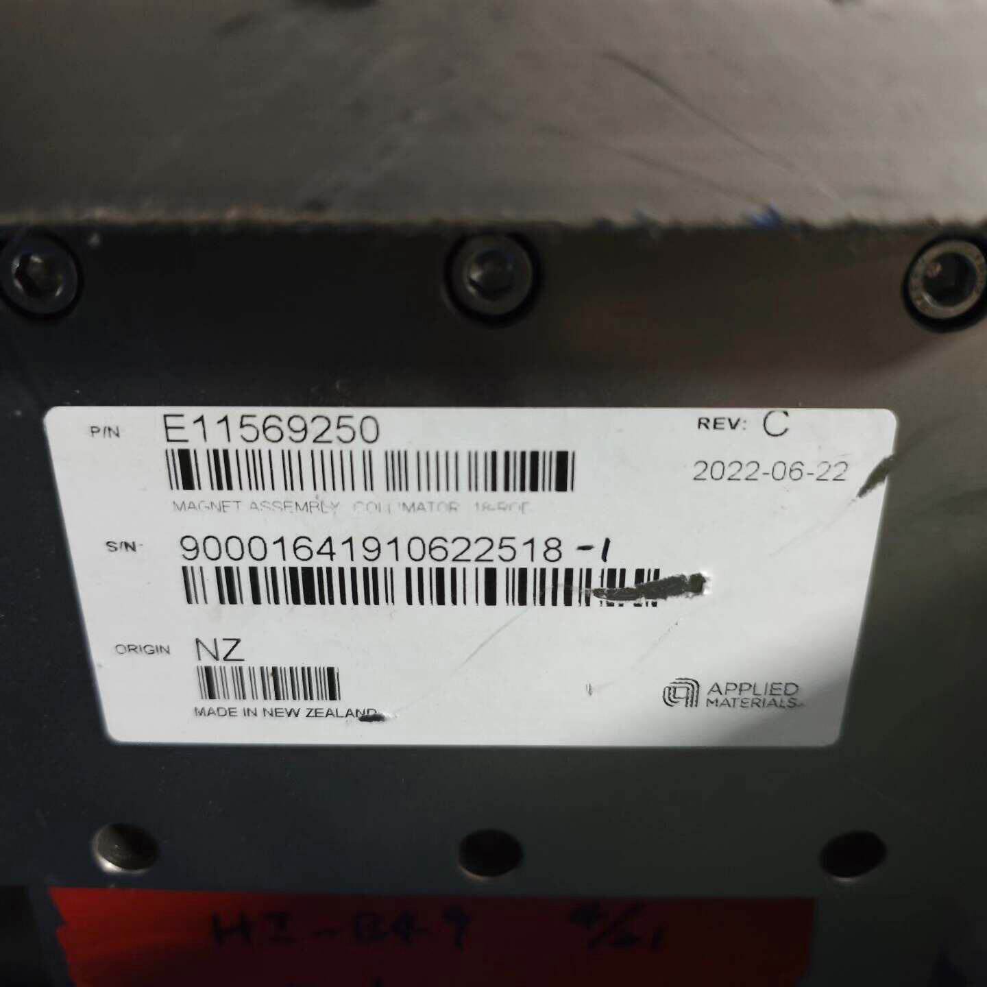 【议价】Applied Materials磁体组件 E1156925适用227