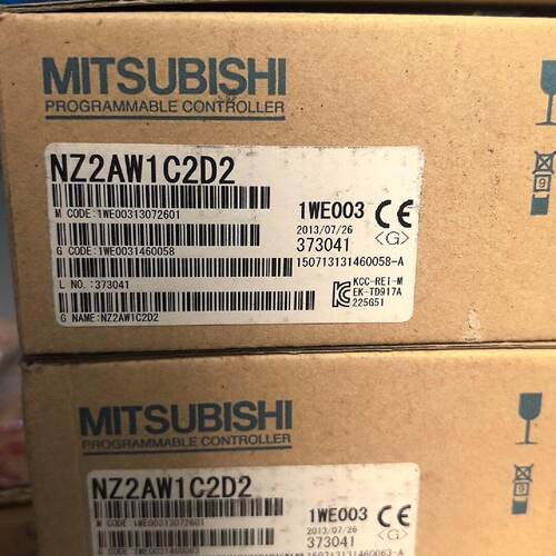 老婆不让我囤积电子零件了三菱PLC模块NZ2AW1C2D2议价