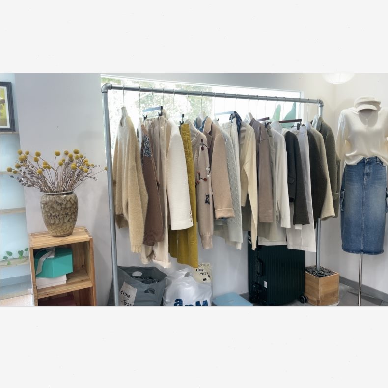 服装店展示架带轮铁艺1寸落地挂衣架晾衣架服装架水管龙门架加粗
