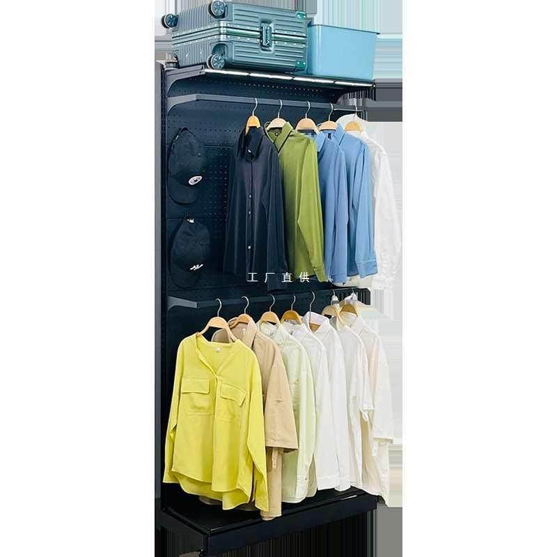 苍盛单个衣架墙铁艺衣帽间卧室收纳简易金属洞洞板开放式衣柜,家装灯饰光源,其它灯具灯饰,淘宝优惠券,粉丝福利购,淘宝优惠卷