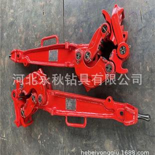 库存销售江苏如东B型吊钳手动卸扣钳127钻杆吊钳钻杆卸扣钳