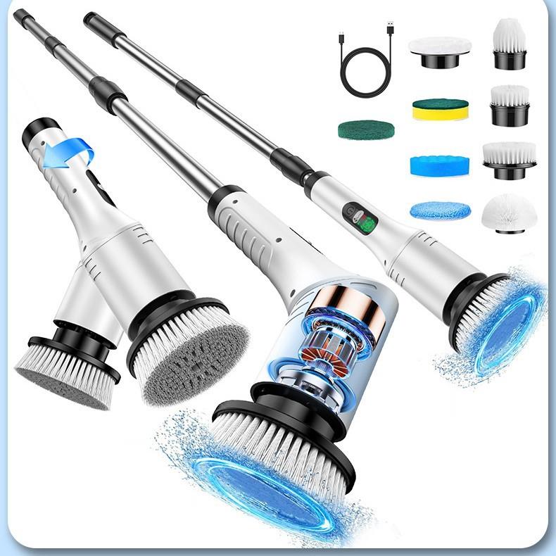 25款旋转无线电动清洁刷多功能地板家用地刷洗瓷砖缝隙浴室刷
