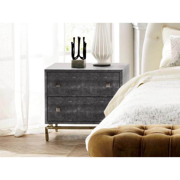 美式床头柜子卧室置物架小户型个性多功能客厅收纳储物柜家具制作