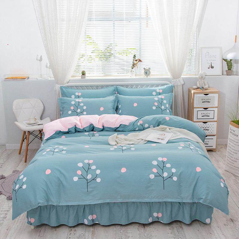 2025套件南通直销夏风系列纯棉斜纹单层床裙四件套配信封,基础建材,脚轮/万向轮,淘宝优惠券,粉丝福利购,淘宝优惠卷