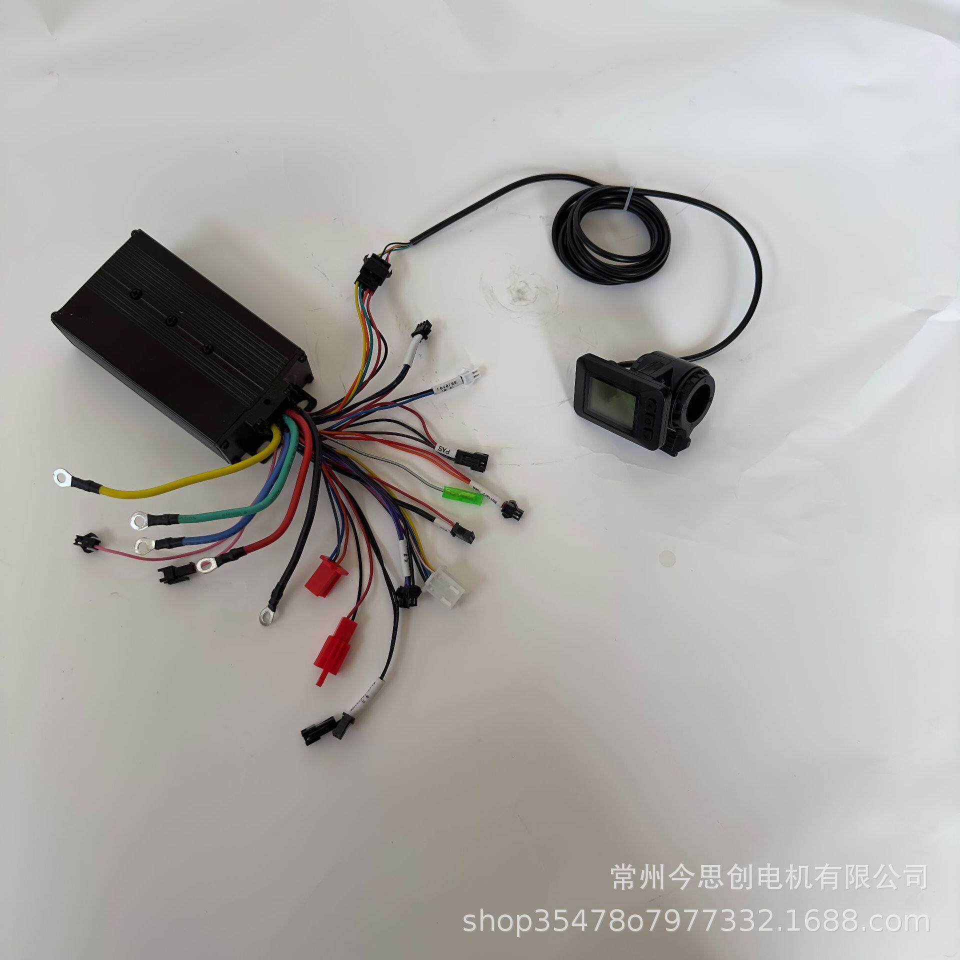 6V72V大功率滑板车正弦波控制器仪表放电流50A电动车电动自行车