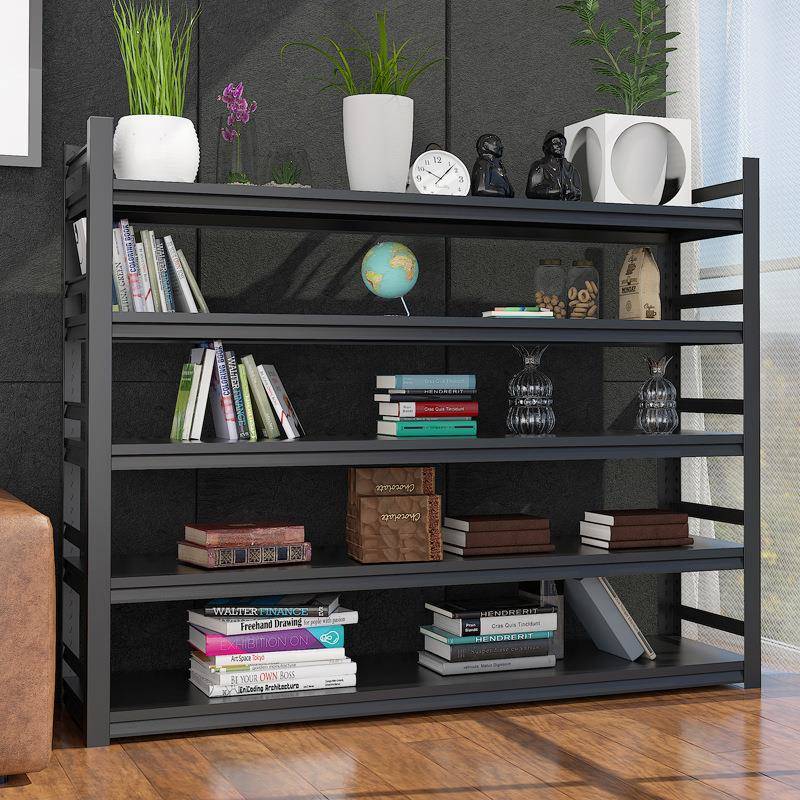 家用货架置物架多层落地展示架阳台加厚角钢储物架地下室置物架子