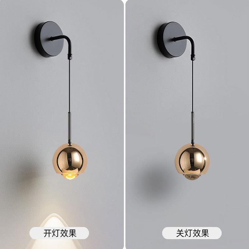 2025新款现代简约轻奢高级感室内洗墙聚光氛围客厅卧室床头灯壁灯