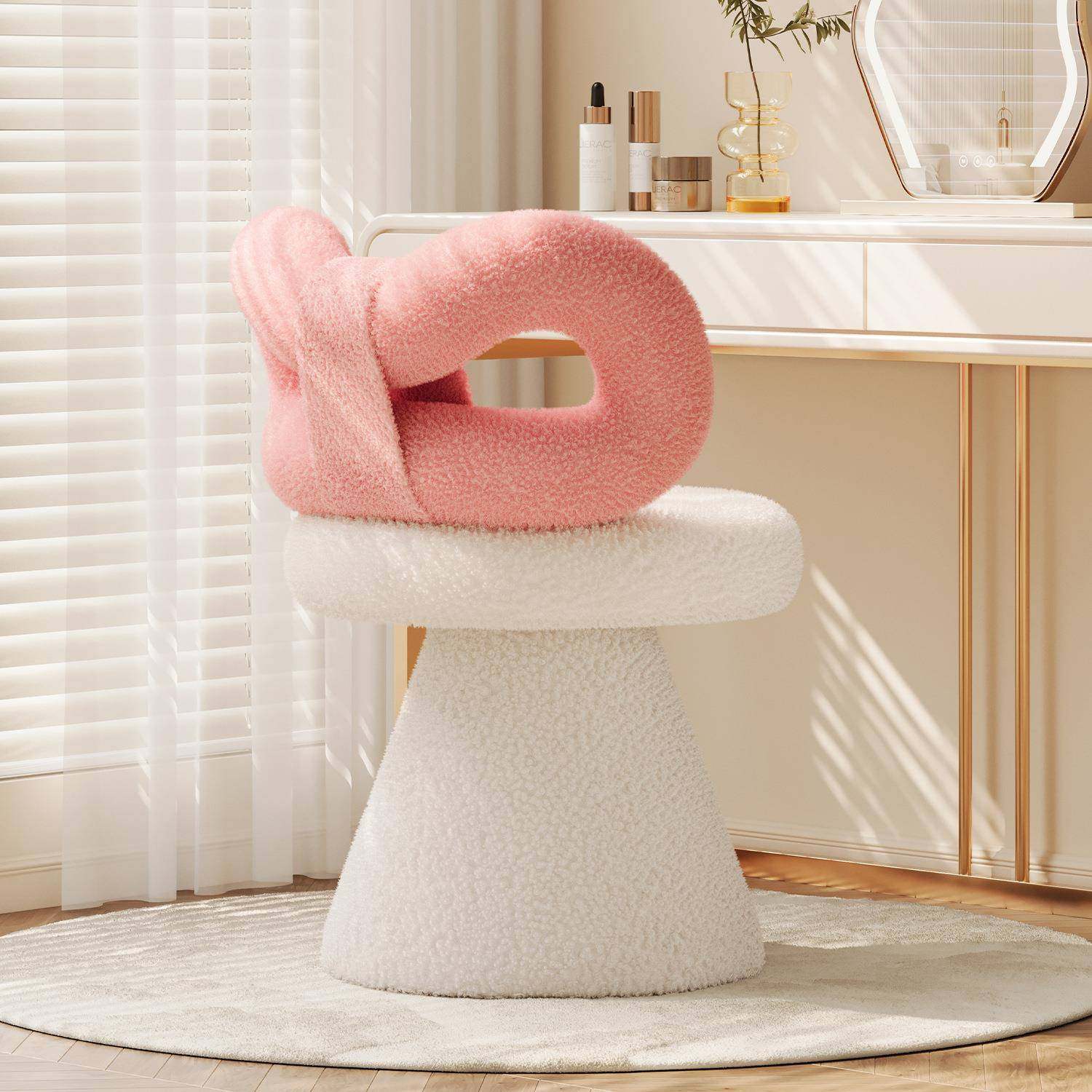 化妆凳靠背女生家用我是旋转椅子网红蝴蝶结美容院美甲轻奢梳妆凳,自行车/骑行装备/零配件,更多零件/配件,淘宝优惠券,粉丝福利购,淘宝优惠卷