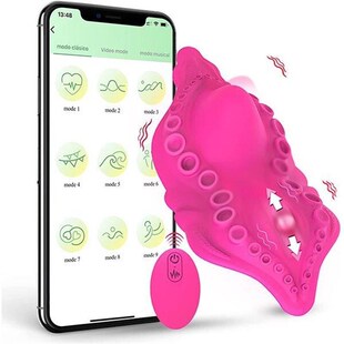 with Vibrator App Control Butt Wearable Rechargeable Panty