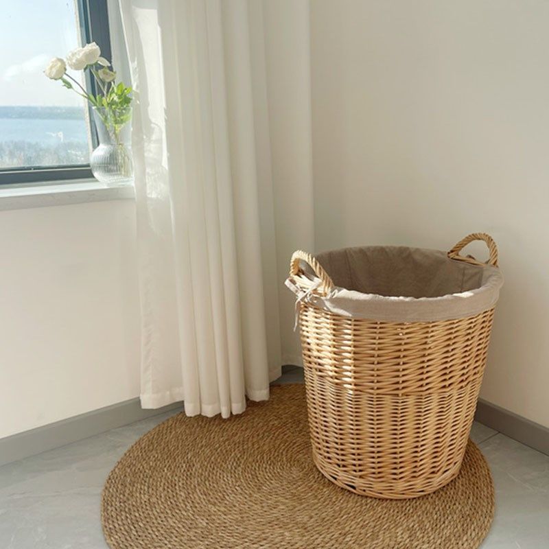 藤编脏衣篮脏衣桶手工编织大号实用网红衣物卧室洗手间创意收纳,收纳整理,脏衣桶,淘宝优惠券,粉丝福利购,淘宝优惠卷