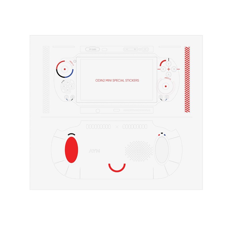 掌机贴纸痛贴防水防滑耐脏个性可爱外壳保护膜贴纸