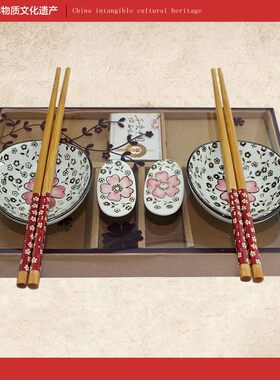 竹筷子餐具十二件套装礼品 中国风文化礼品 出国礼品送外宾外教