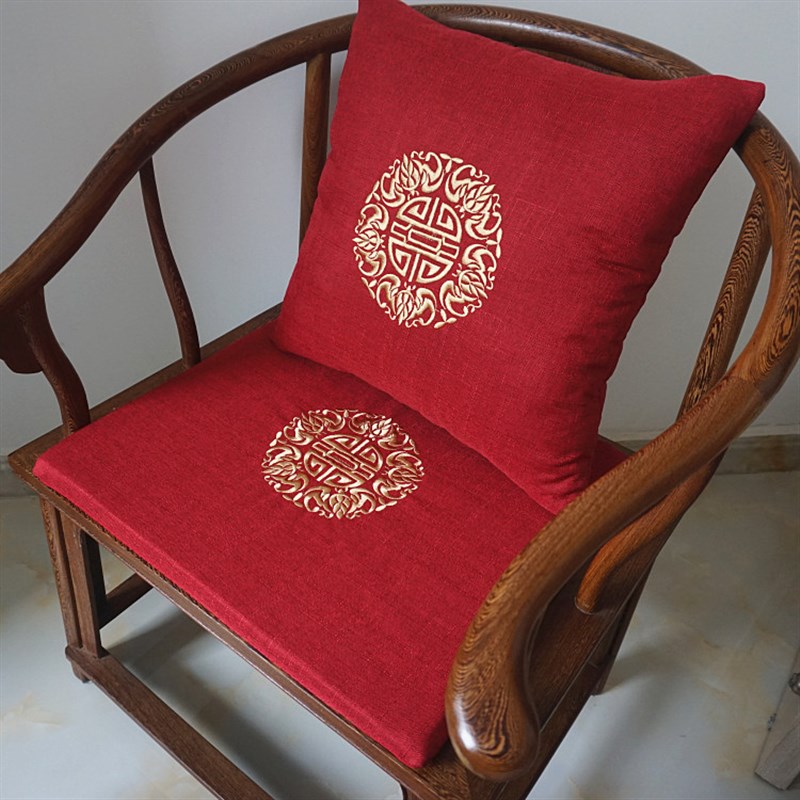 硬椰棕榈坐垫椅垫中式圈椅垫靠垫沙发垫榻榻米飘窗垫可拆洗定制