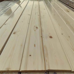 免漆桑拿板 欧洲松木面漆扣板实木板材桑拿板护墙板木板材