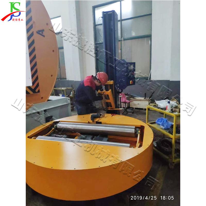 二次元缠绕包装机 Winding machine 圆柱形货物缠绕包装设备