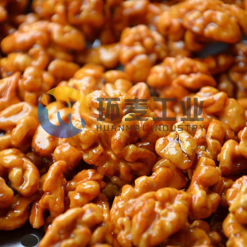 琥珀核桃仁生产机器风味核桃仁糖稀炒锅整套琥珀核桃设备