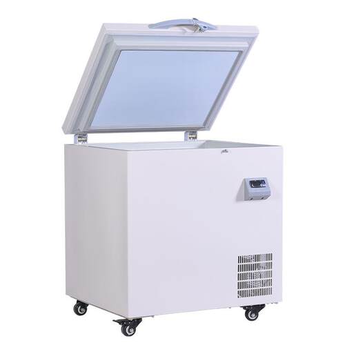 和利120升-40/-60/-80℃超低温冰箱卧式低温冷柜金枪鱼冷冻柜