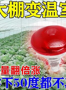 大棚升温灯植物防寒防冻蔬菜火龙果草莓花卉仿太阳光增温取暖省电