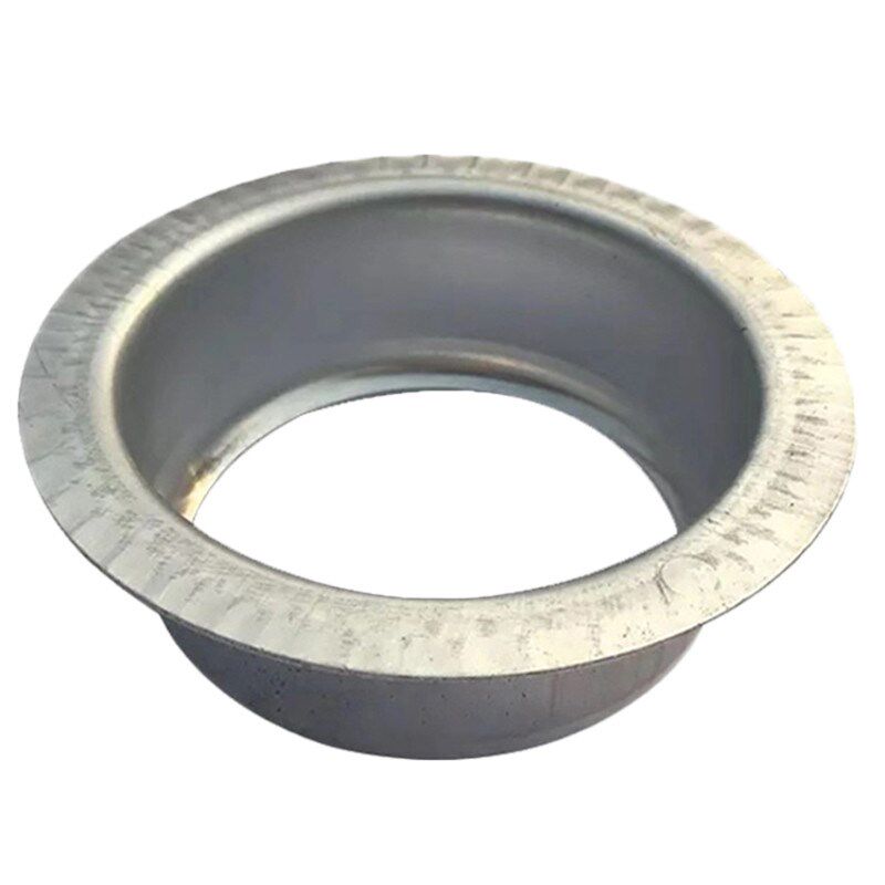 铝合金50 75 110圆形下水口落水口下水器别墅天沟雨水槽雨水斗接