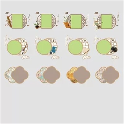 毛毡板书法作品展示墙贴纸教室布置装饰环创硬笔培训机构班级文化