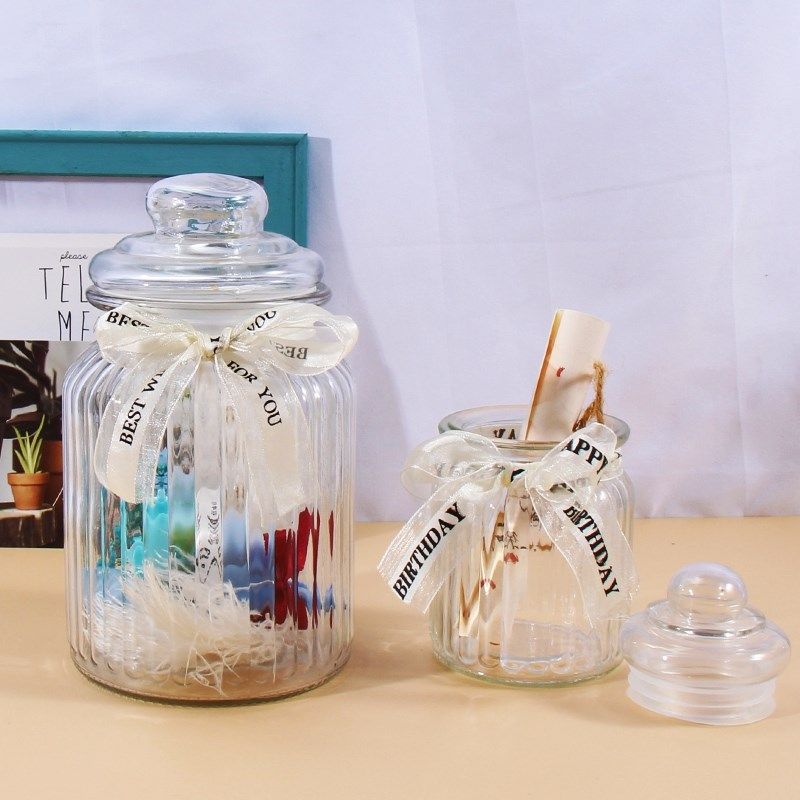 包邮透明许愿瓶硬塑料木塞瓶星空星星瓶海洋瓶星云瓶糖果瓶空瓶