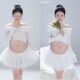 小清新可爱孕妈咪温馨居家慵懒风摄影服装 孕妇照服装 影楼主题新款