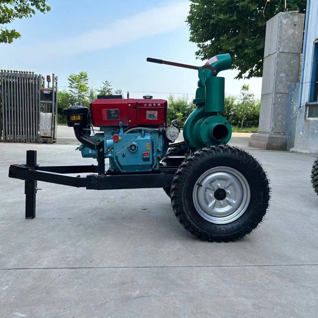 厂家直供农用防汛抗旱泵车移动柴油机水泵机组污水自吸泵市政救援