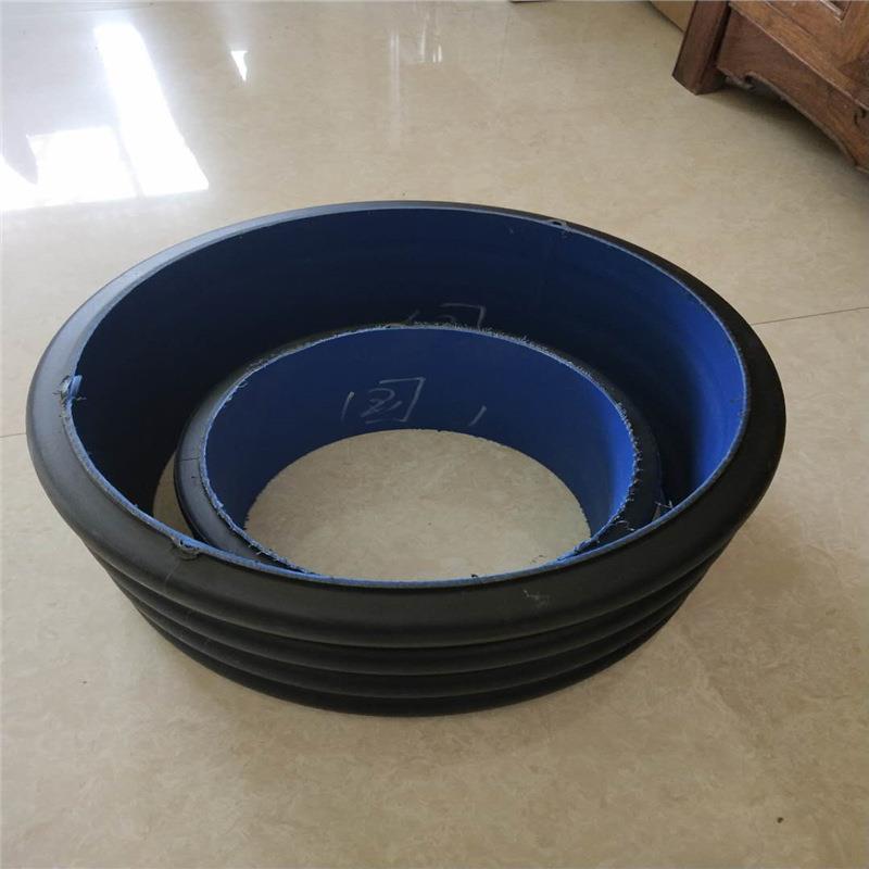 HDPE大口径双壁波纹管排污管市政埋地高密度pe波纹管规格齐全