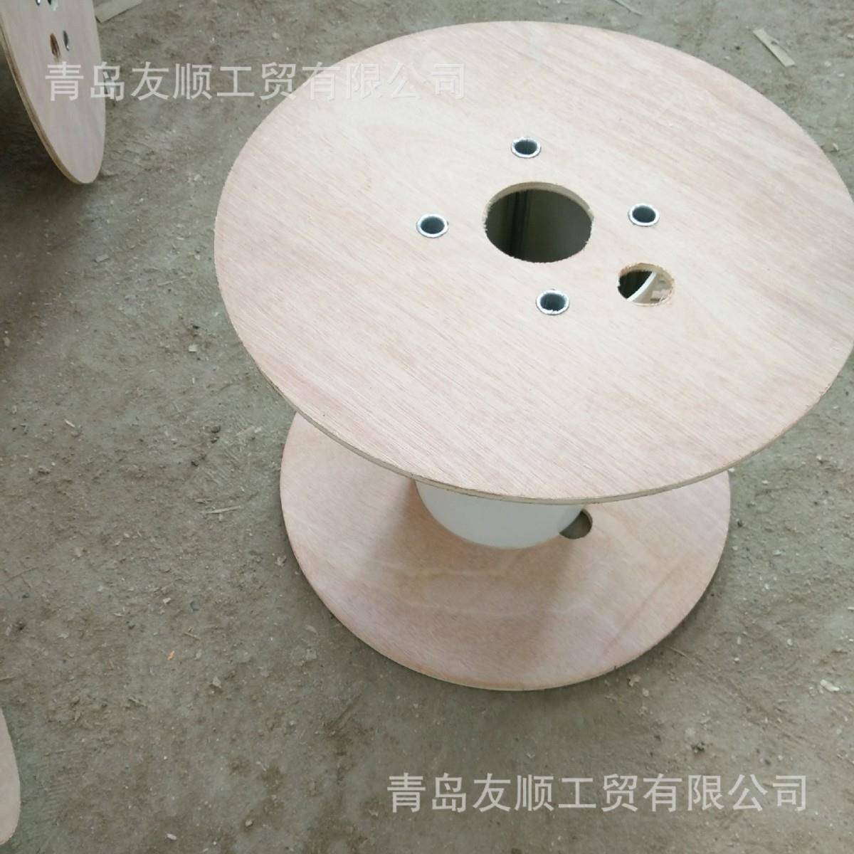 木线盘木轮厂家直销山东青岛工字轮木线盘夹板电缆光缆线绳用线盘
