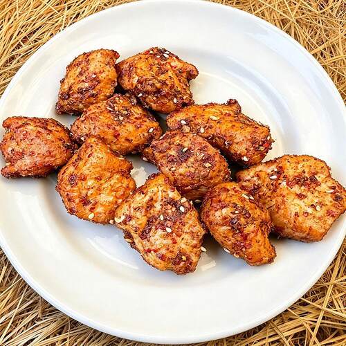 清真麻辣鸡胸肉开袋即食2