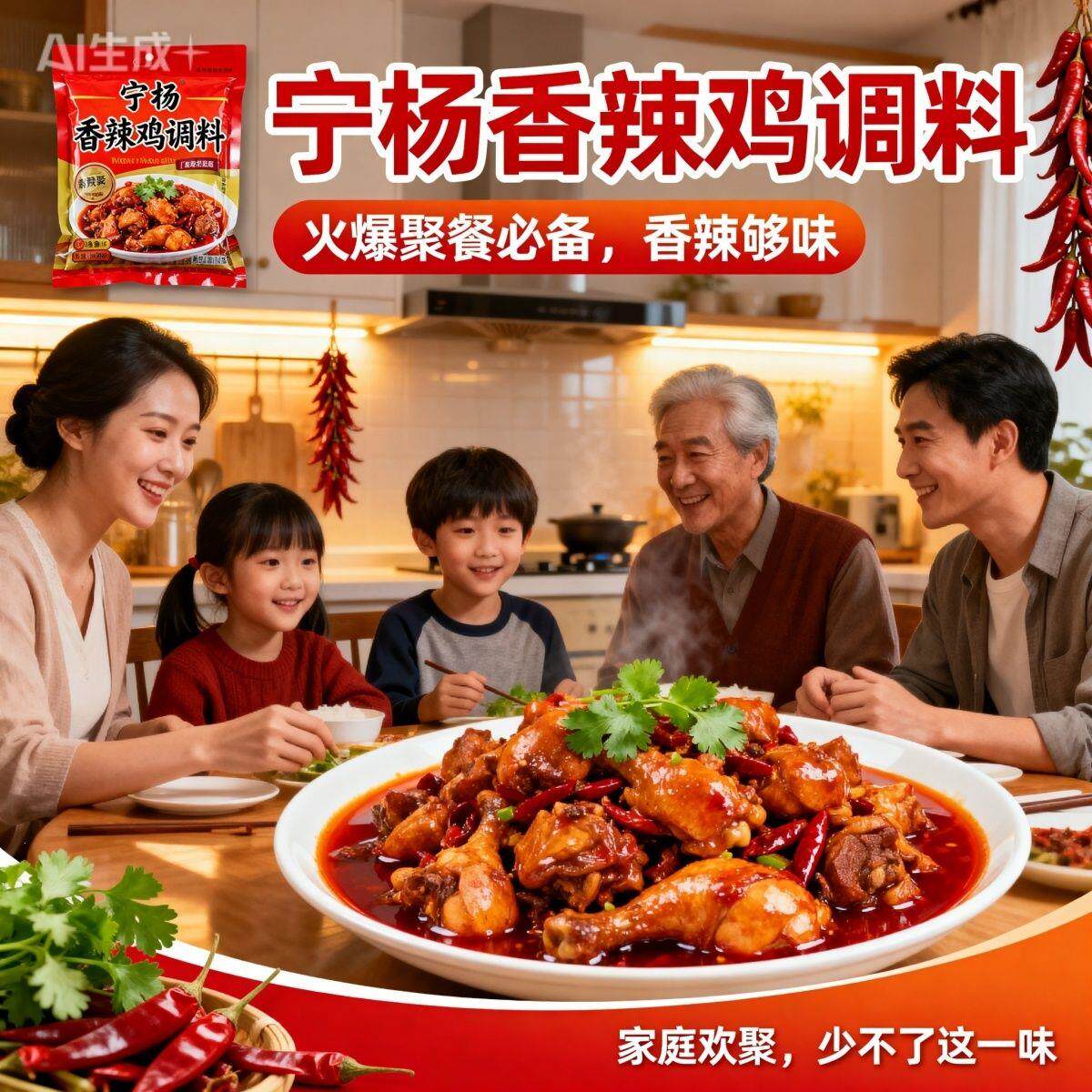 宁杨清真香辣鸡麻辣鱼红焖牛羊肉火锅底料袋装150g宁夏特产