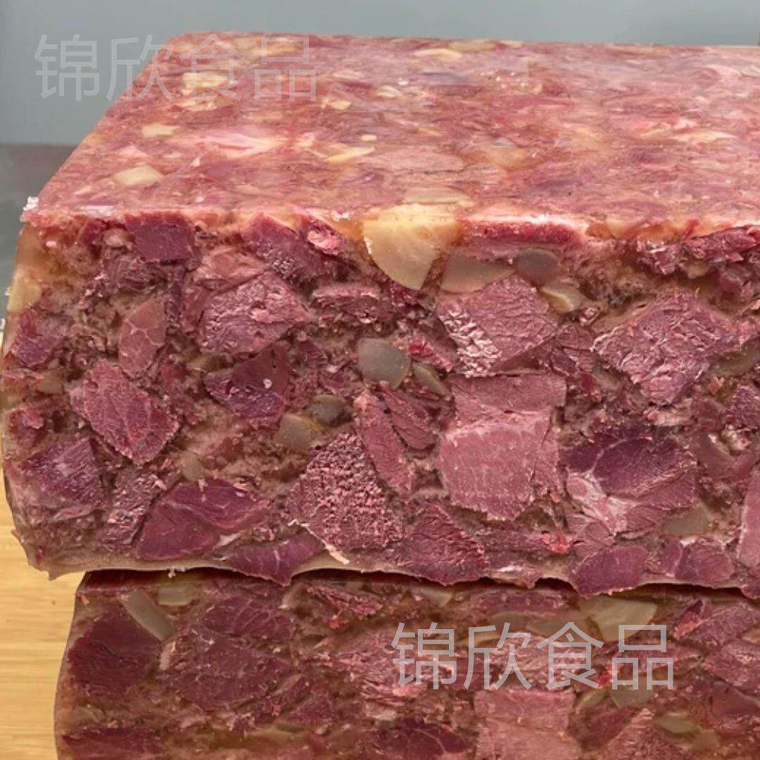 垛子牛肉清真五香味小车牛肉满筋满肉工厂泡沫箱包邮