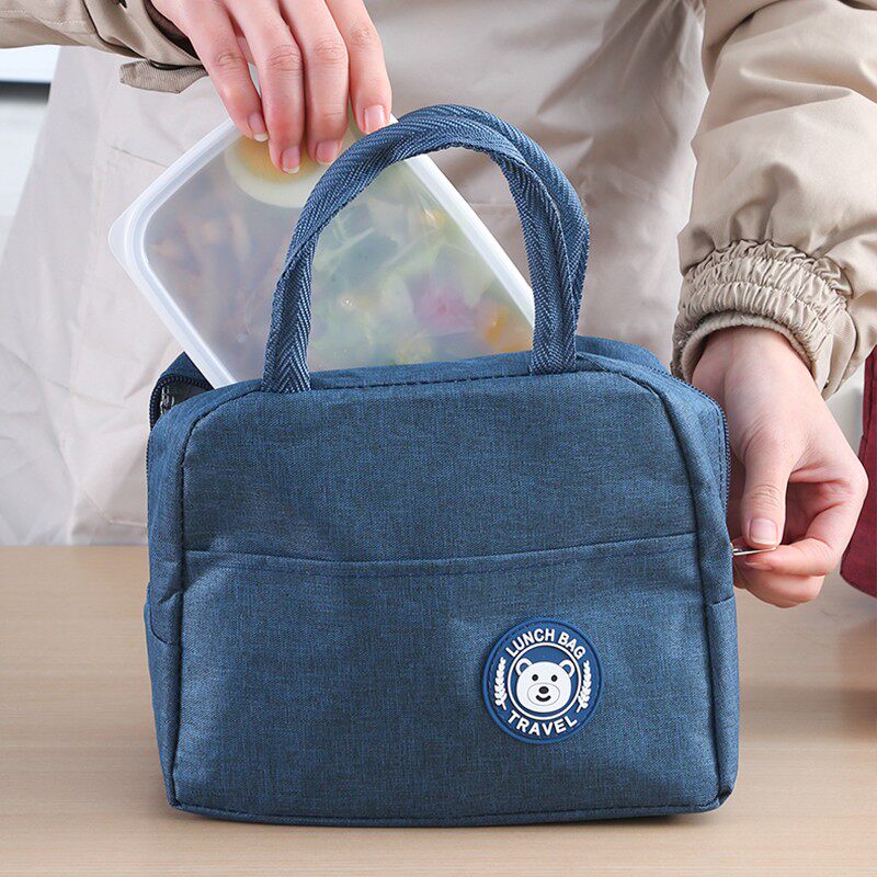 饭盒袋保温便当手提包学生带饭防水防油上班族装餐包加厚铝箔袋子,收纳整理,便当包,淘宝优惠券,粉丝福利购,淘宝优惠卷