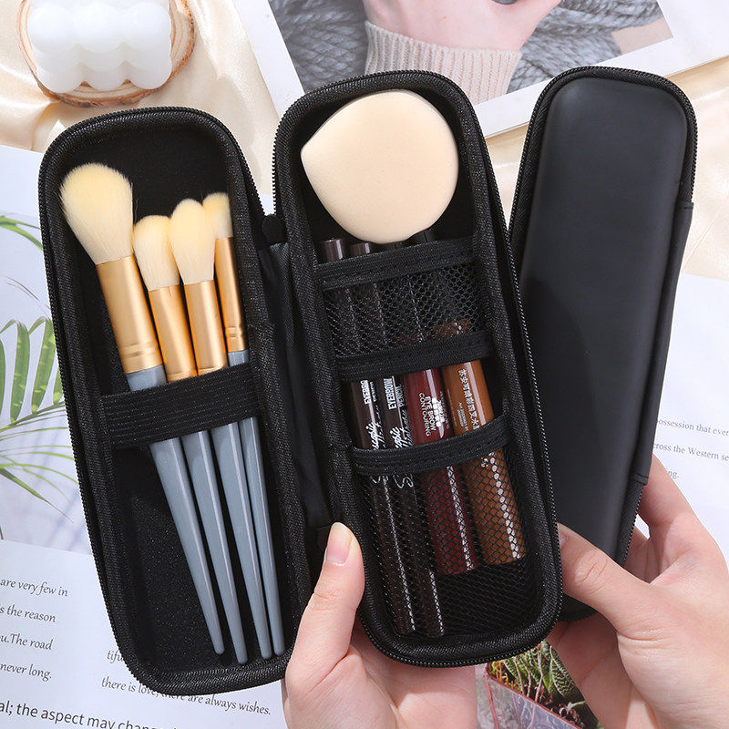 化妆刷收纳包大容量女便携2025新款旅行品专用眼影刷子粉刷笔袋