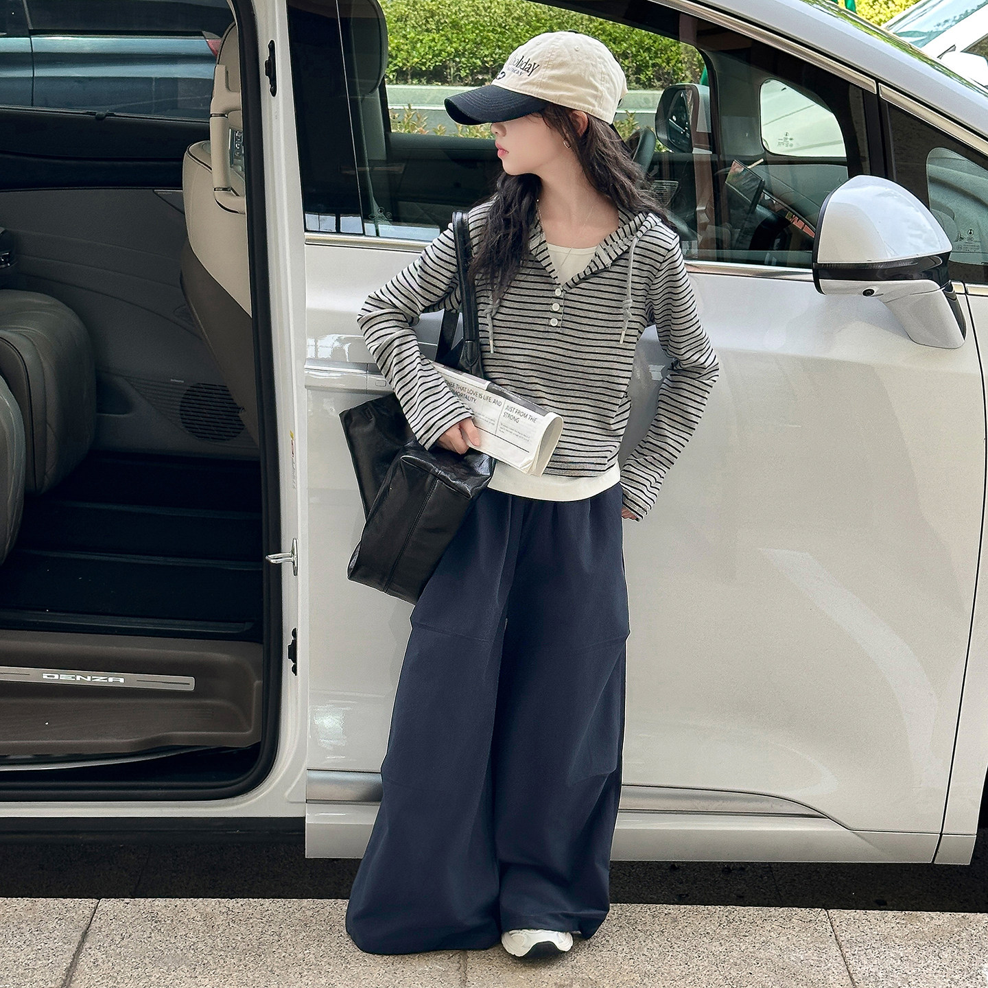 女童套装春秋2026新款洋气两件套