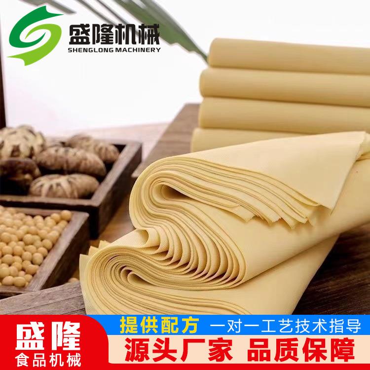 做豆腐皮机器气压双剥豆腐皮机自动压榨仿手工豆皮成型机