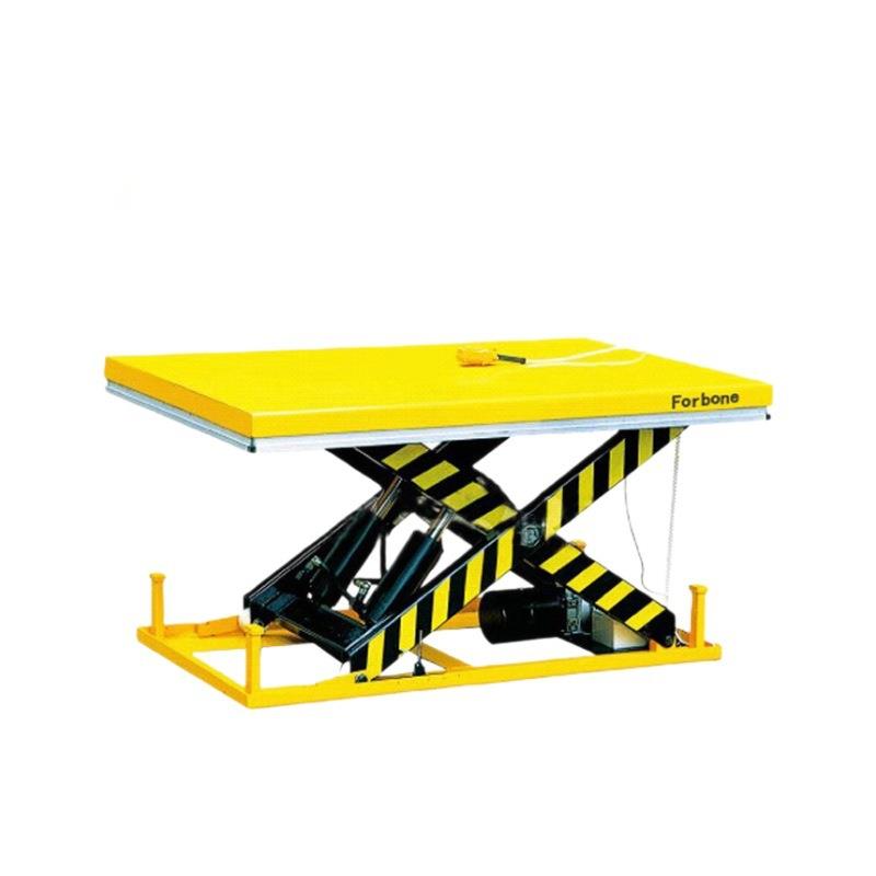 升降平台剪叉固定式广东电动卸货升降平台物流仓库载货电动平台