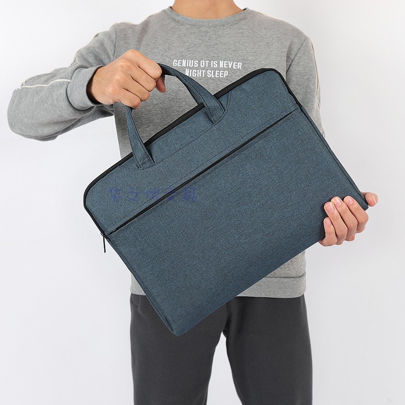 定制公文包会议袋商务手提袋帆布电脑包大容量文件袋资料袋印LOGO