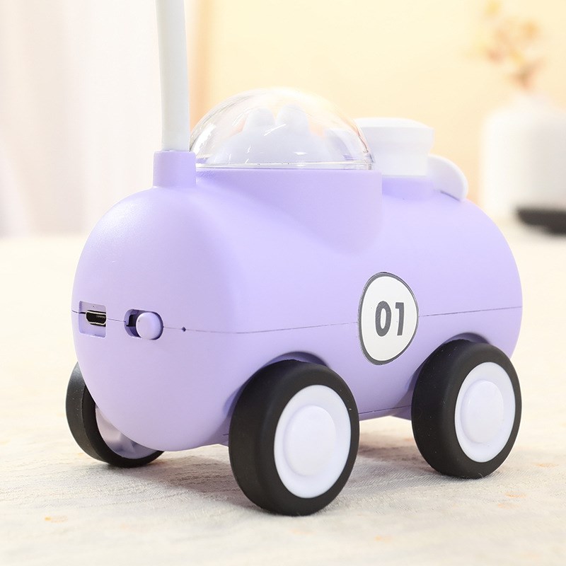 卡通小火车儿童护眼充电台灯书桌学习LED灯创意学生两档灯卷笔刀