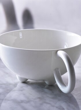 妙HOE 设计感英式红茶杯下午茶 小众骨瓷 中古咖啡杯