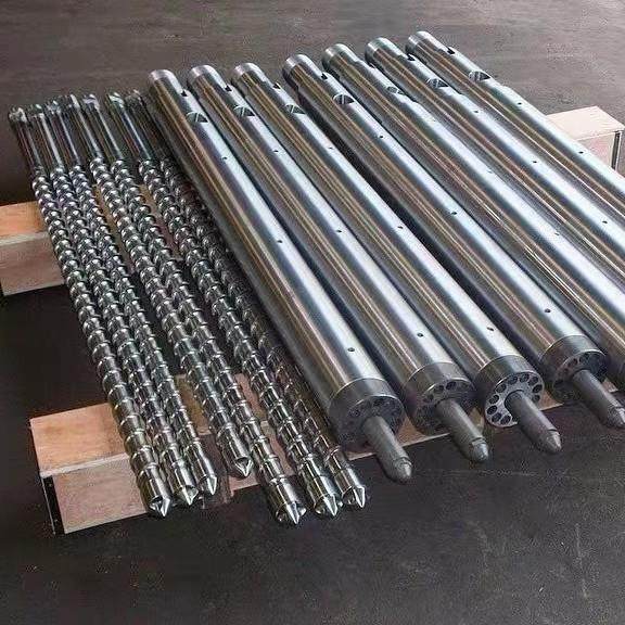 PC注塑机螺杆炮筒，高品质双合金材质，价格实惠欢迎咨询