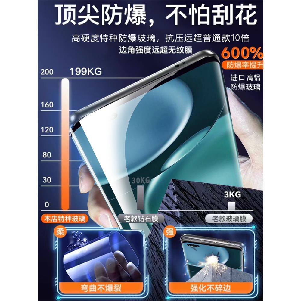 适用荣耀magic4钢化膜华为
