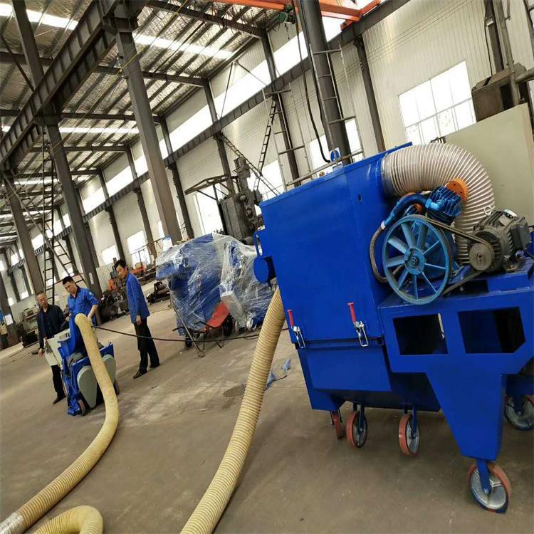 供应TYPW550型水平移动式抛丸机源头工厂实惠耐用操作简单