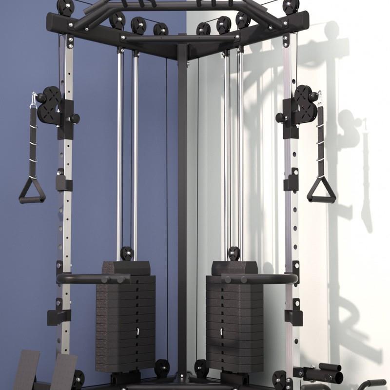 小飞鸟龙门架健身器材深蹲架综合训练器多功能卧推架健身器材家用