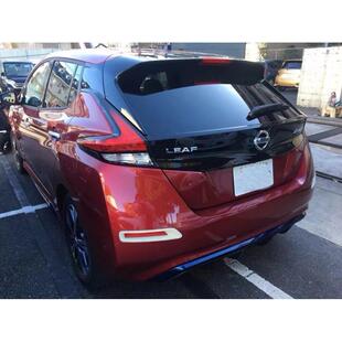 适用于18款 饰框后雾灯罩电镀外饰 聆风LEAF后雾灯框车尾雾灯装