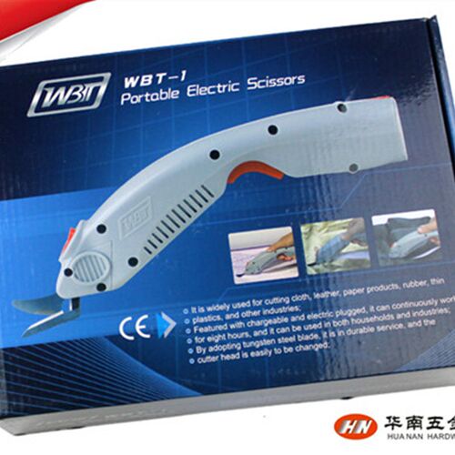 热销WBT微型电动裁剪刀裁布刀裁纸刀裁皮刀修边刀 微型电剪刀