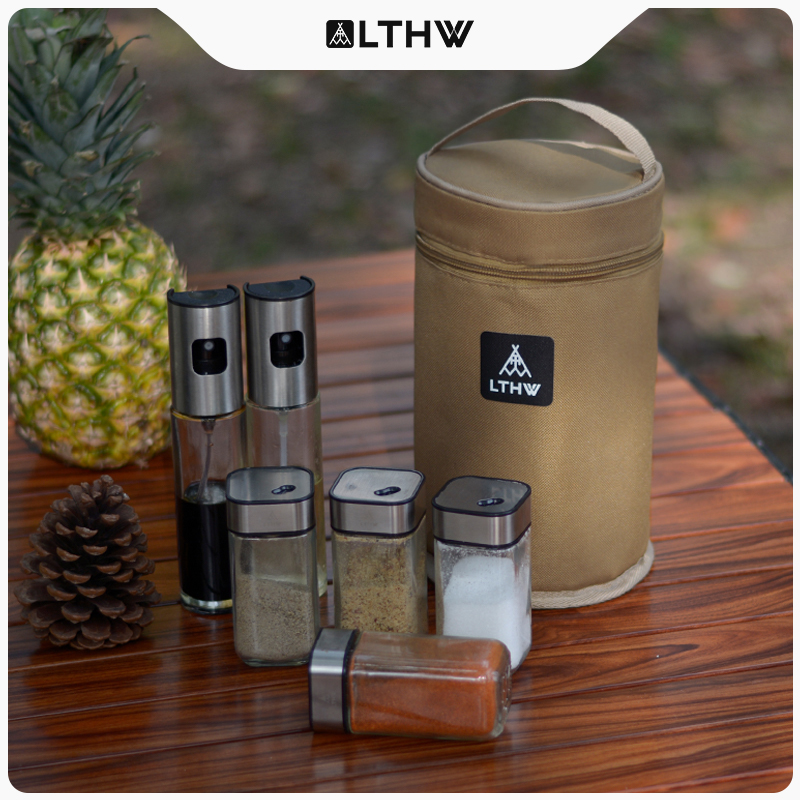 LTHW旅腾露营调味瓶套装户外便携式调料瓶野餐佐料瓶油瓶调料收纳