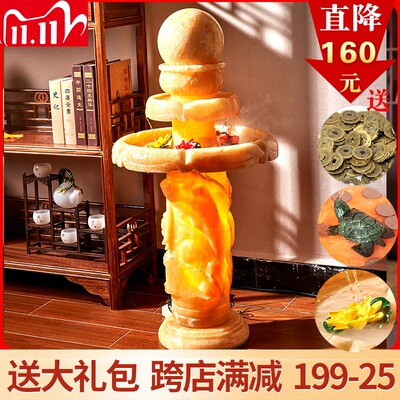 石材球假山流水喷件轮开居装饰摆泉石转运球家业