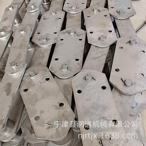 厂工家业用板式备链条矿用水泥输送送带配件设斗提提升机输链
