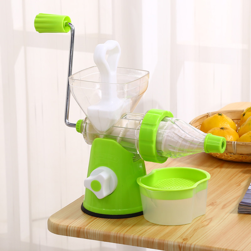 水果小麦草手摇榨汁机 家用多功能 麦苗原汁机手动儿童婴儿榨汁器